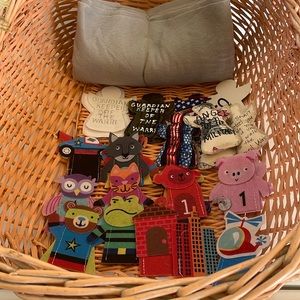 Military Angels And Finger Puppet Template Craft Lot